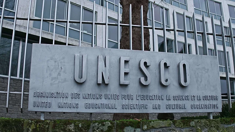 The headquarters of UNESCO in Paris, France