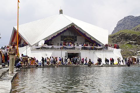 At Govindghat in  Chamoli district, Uttarakhand 