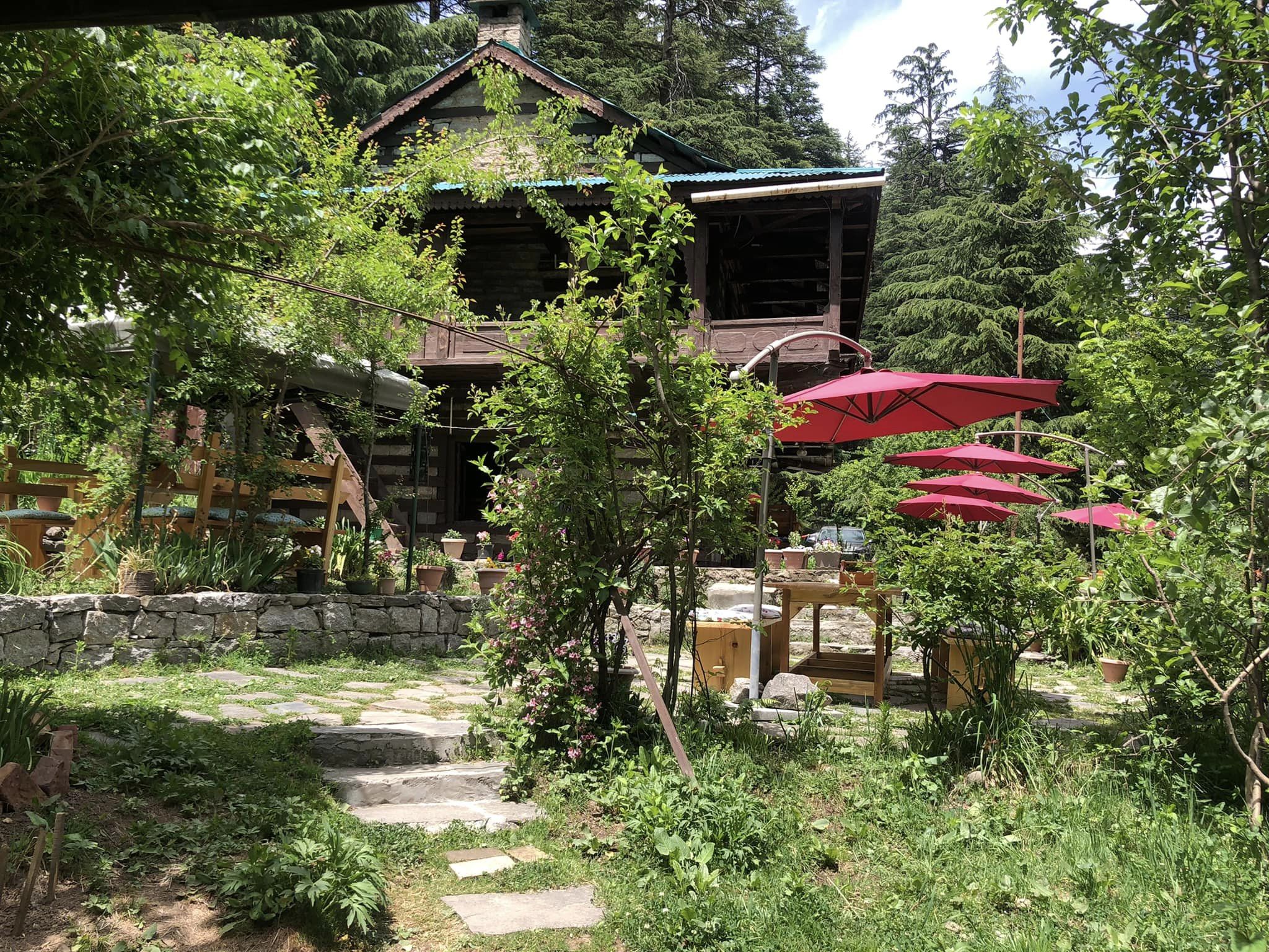 This building was constructed in 1860 in the kath kuni architectural style