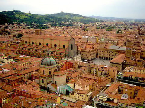 A view of Classic Bologna