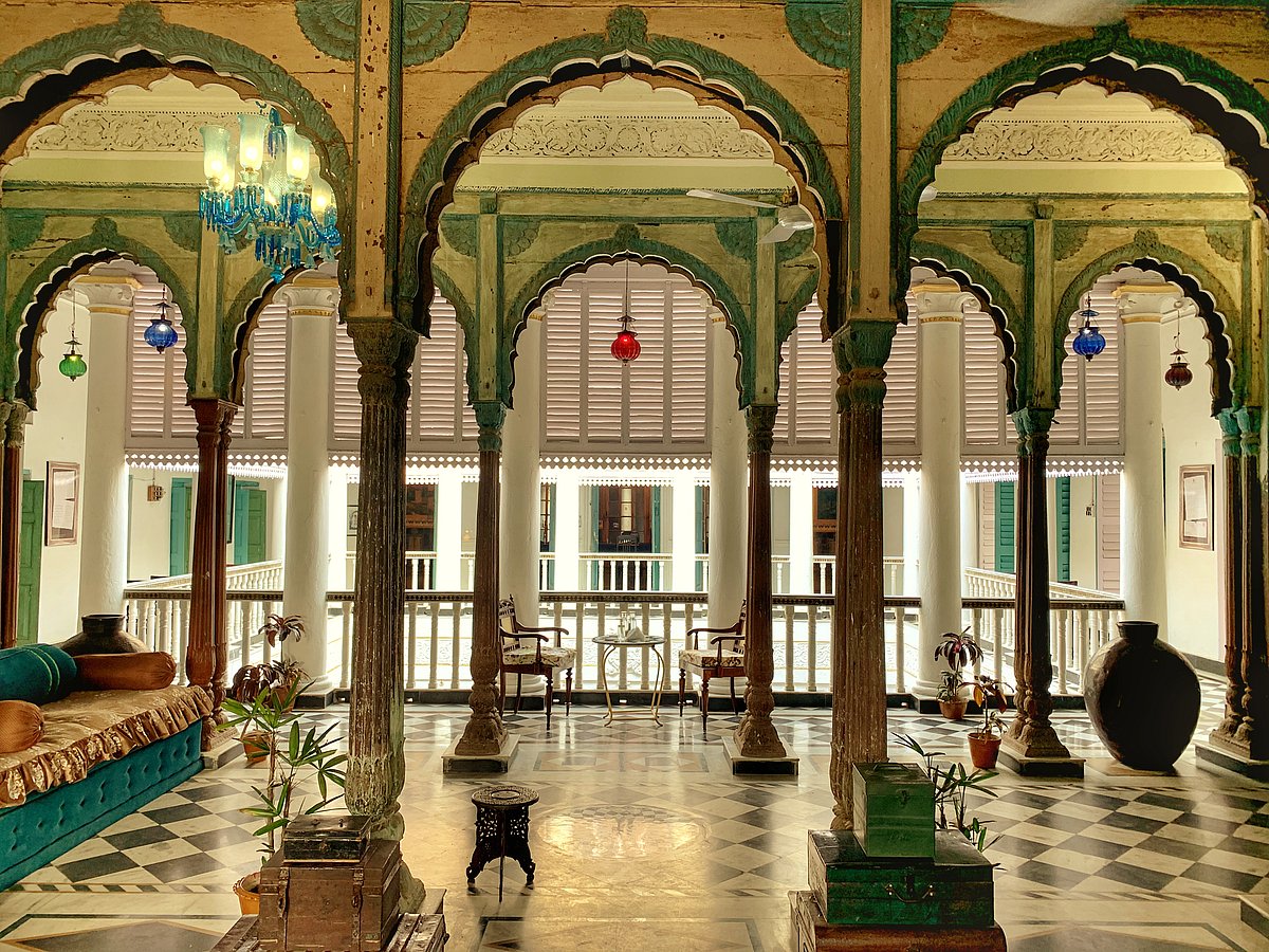 Bari Kothi : The 250 years old Burma teak pillars