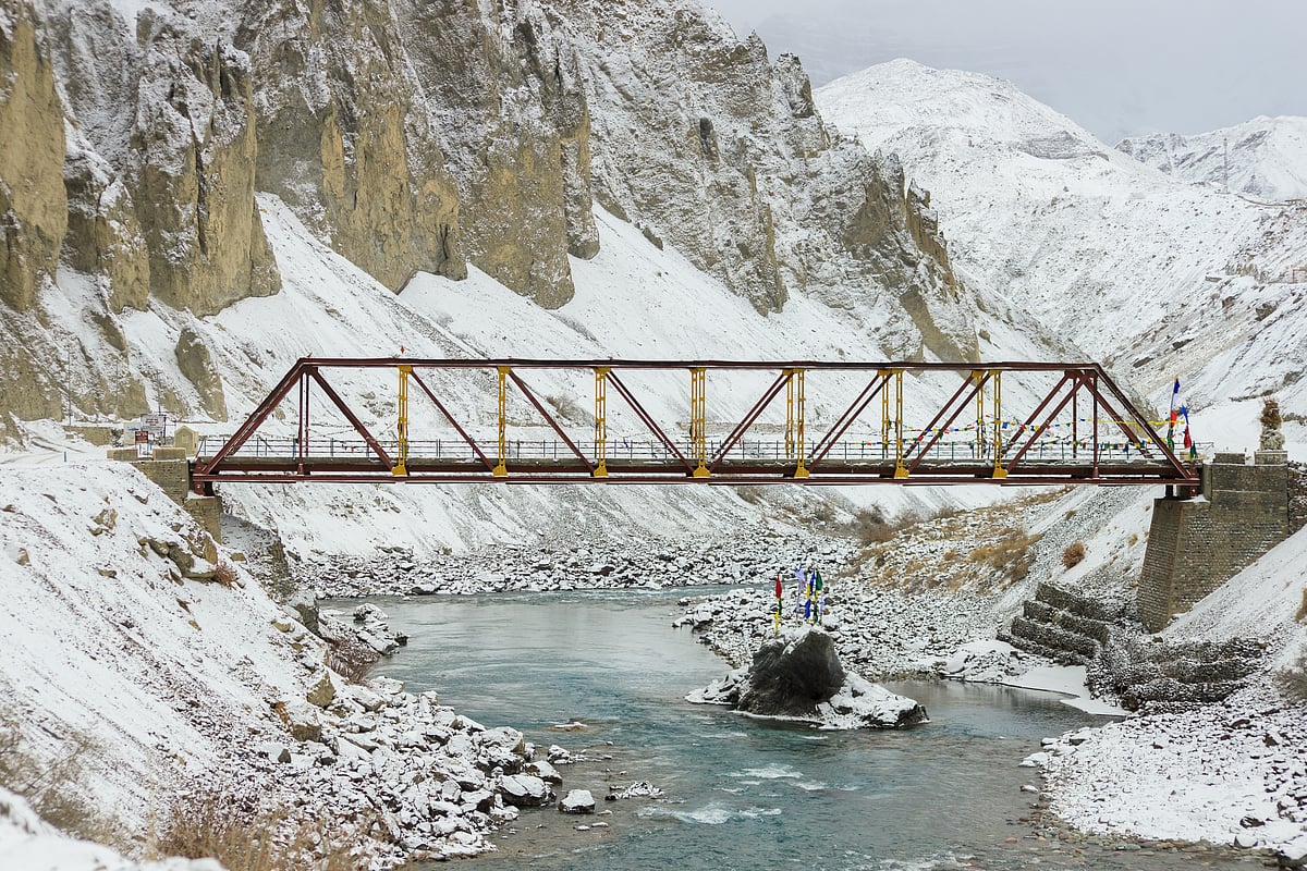 Temperatures can plunge to -20°C in Spiti during winters