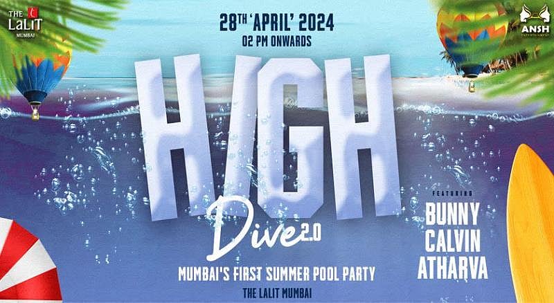 Mumbais first pool party this summer is happening at The Lalit