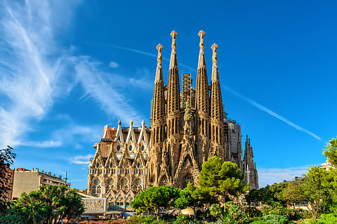 La Sagrada Família is the largest unfinished Catholic church in the world