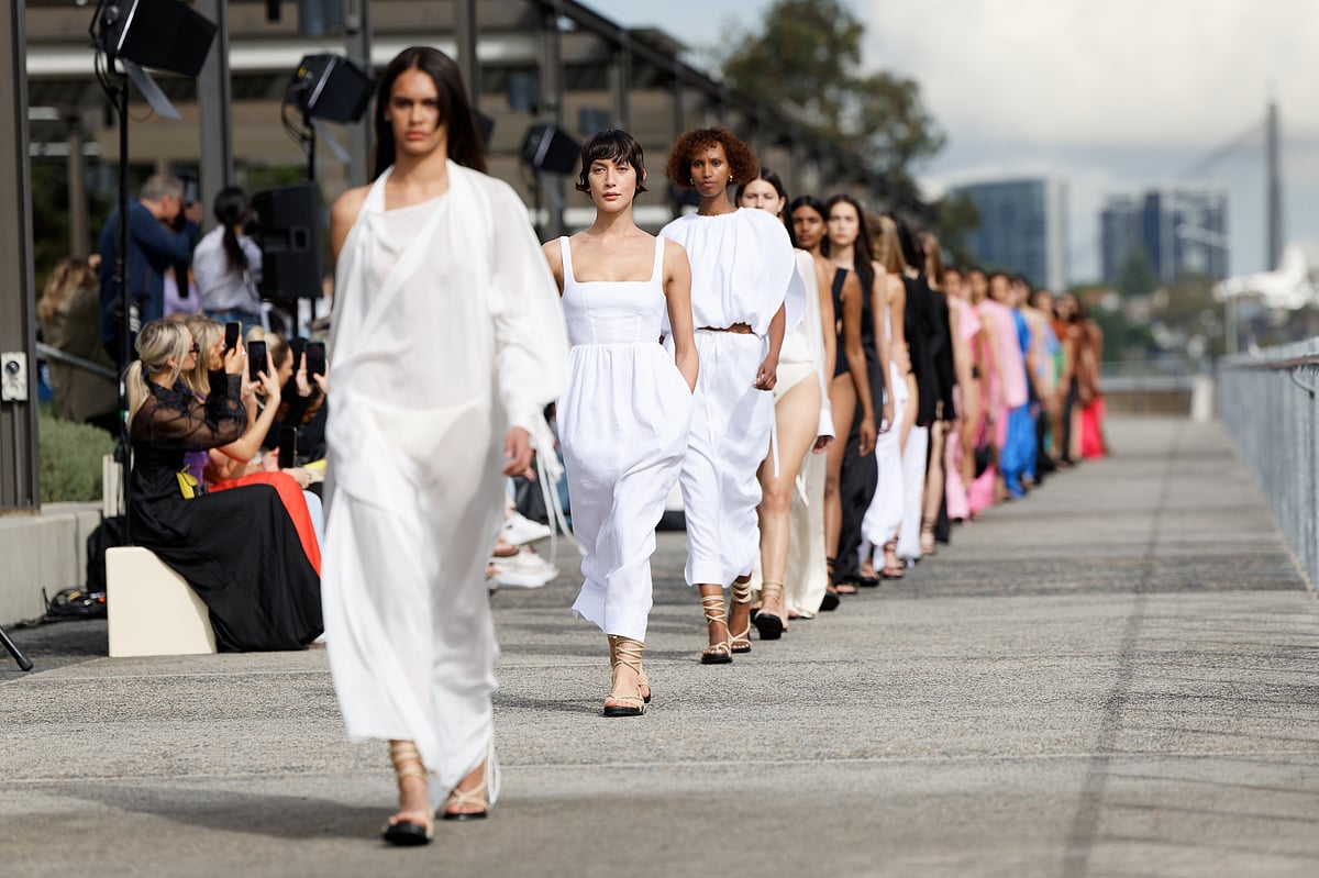 A view of the Australian Fashion Week event