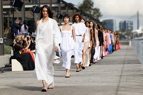 A view of the Australian Fashion Week event