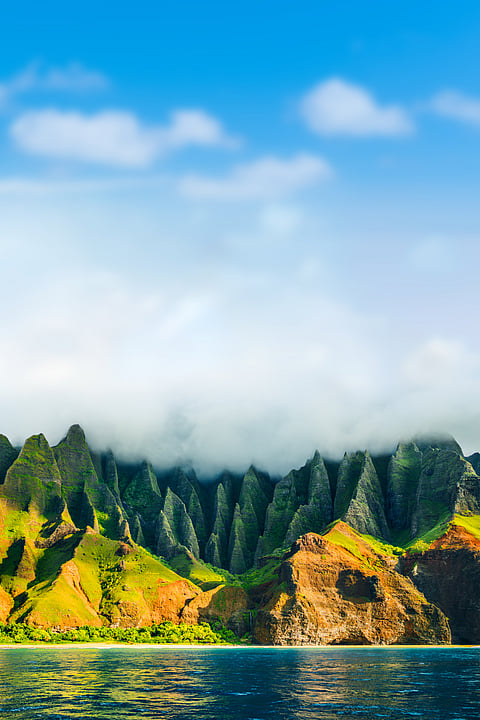 Na Pali coast, Kauai, Hawaii
