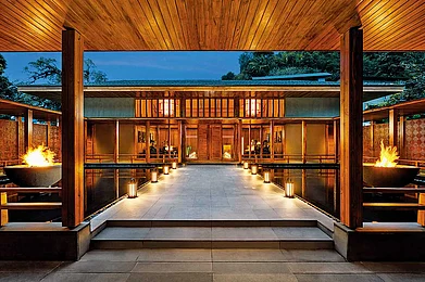 Taj Guras Kutir : The architecture is a blend of Sikkimese aesthetics and contemporary design