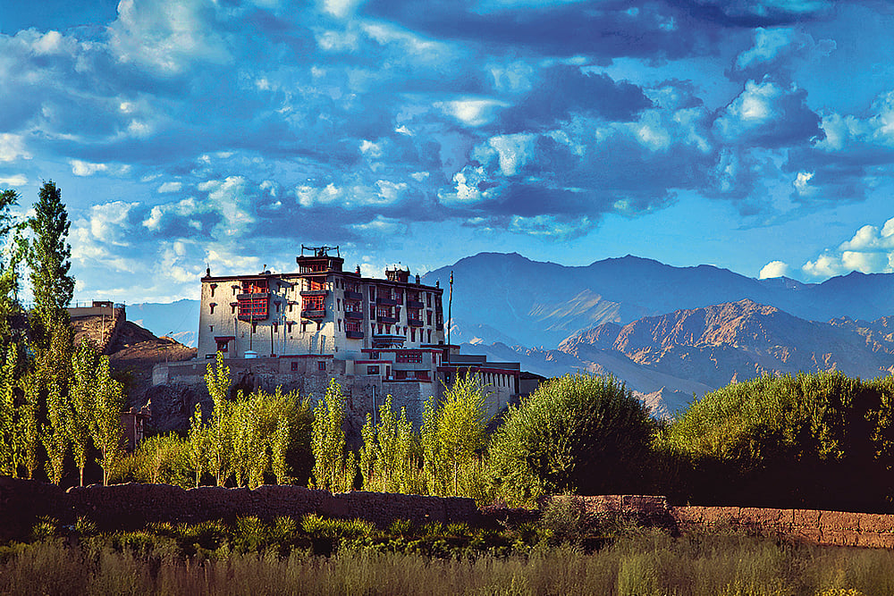 The Palace has an in-house monastery