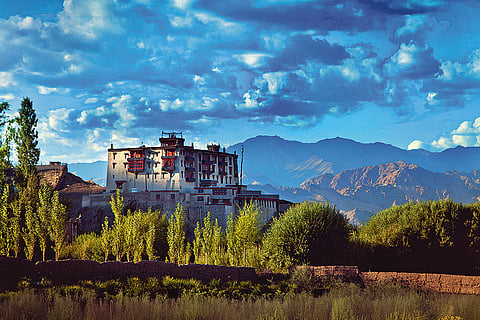 The Palace has an in-house monastery