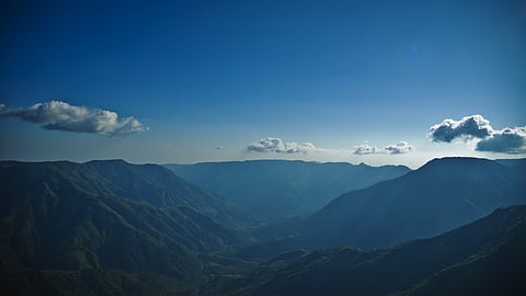 Laitlum Canyon is located in the East Khasi Hills of Meghalaya