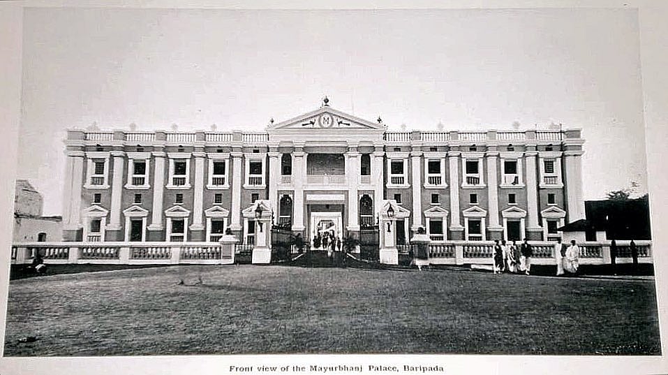 A vintage photograph of the Belgadia Palace