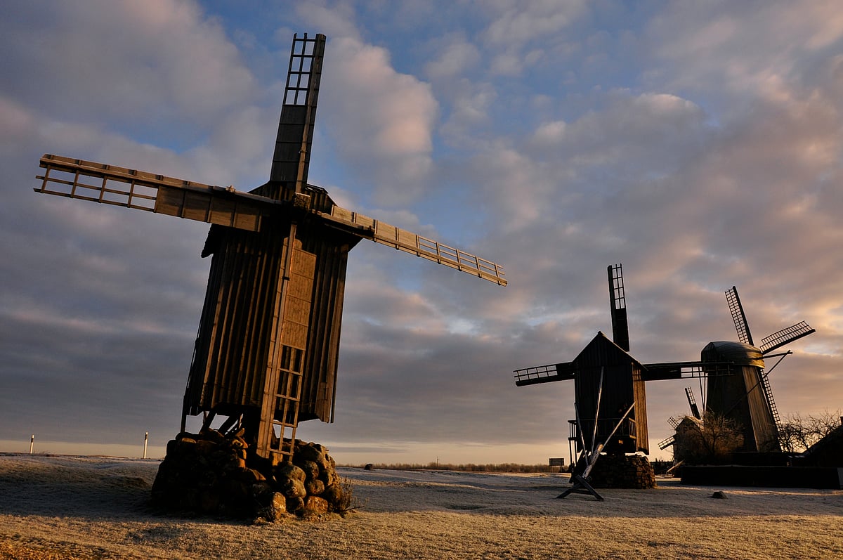 Windmills at Saaremaa
