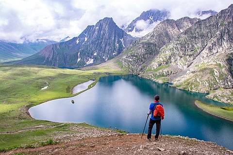 This is one of the most beautiful treks in Kashmir covering several lakes