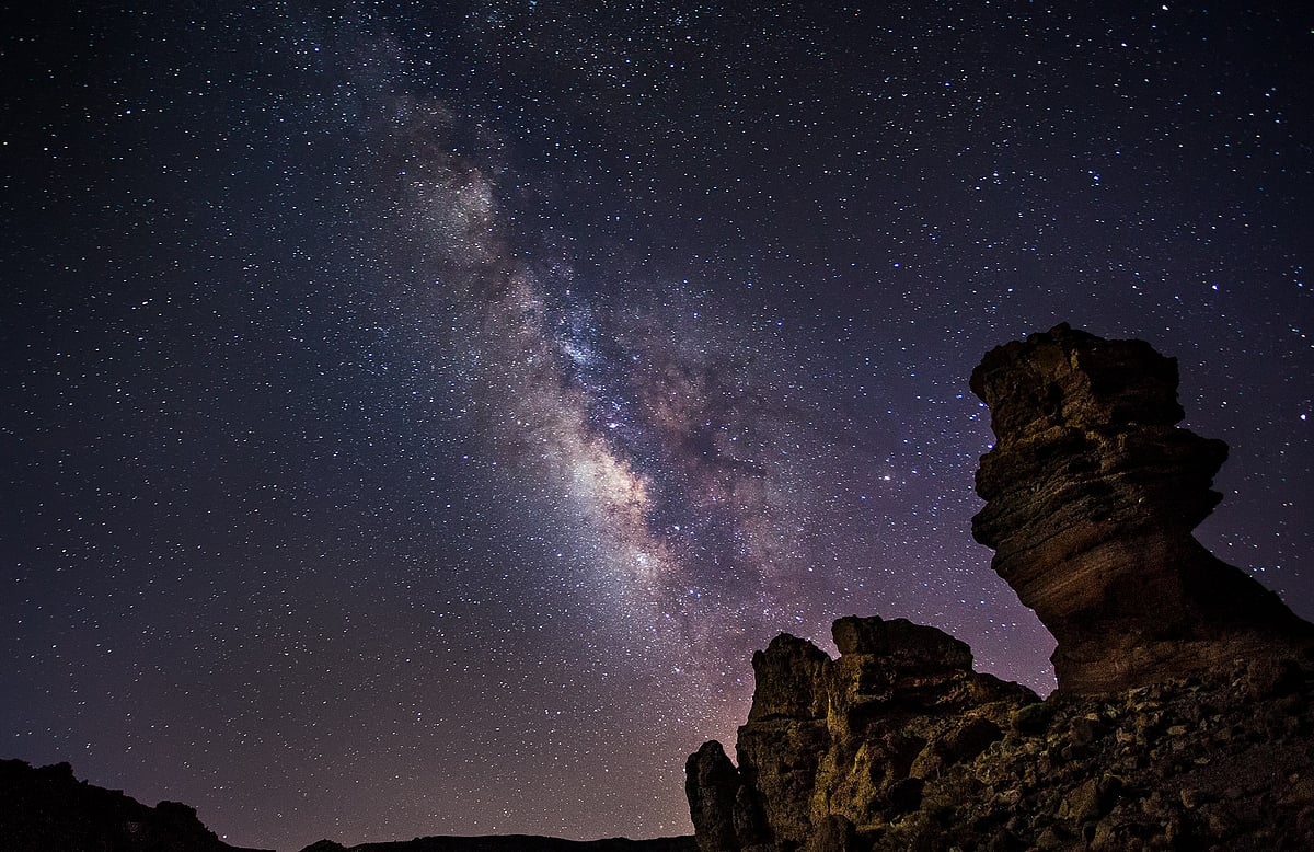 Michael Bolognesi/Flickr : Catch diamonds in the sky at Tenerife Canary Islands