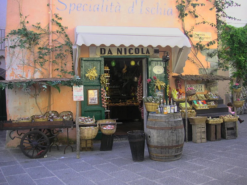 Ischia has shops full of local crafts