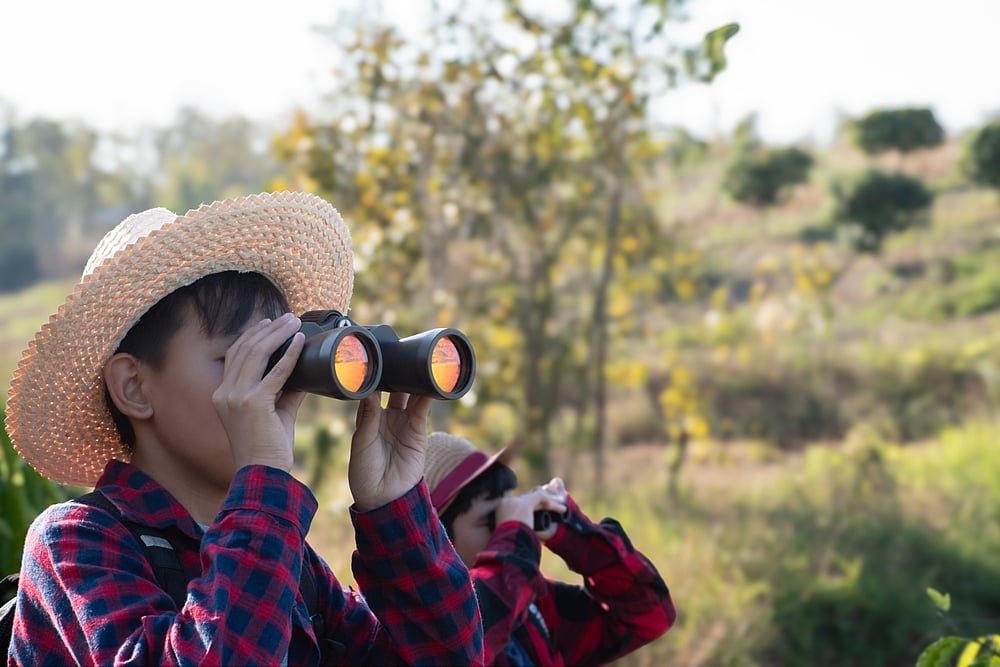 Birdwatching is gaining popularity among young travellers.