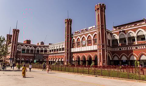 The Old Delhi Railway Station underwent a pivotal renovation in 1903.