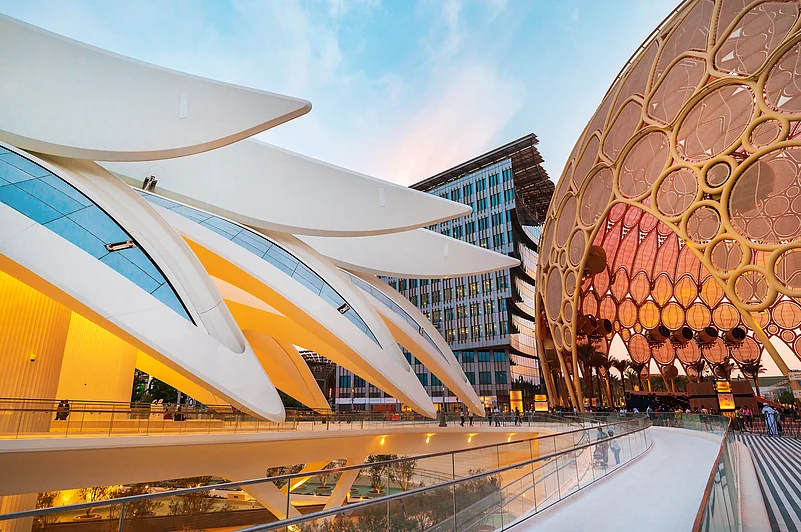 The architecture of Dubai