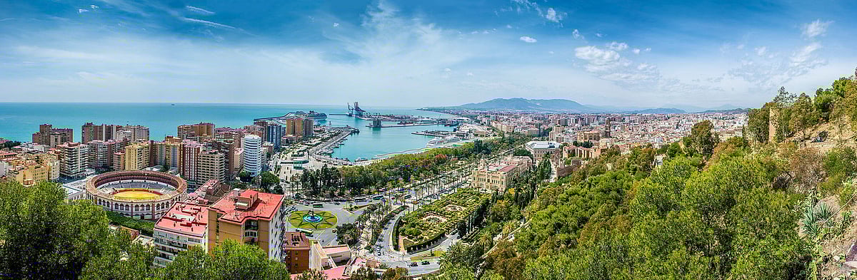 Luc Mercelis/Flickr : View of the city of Malaga