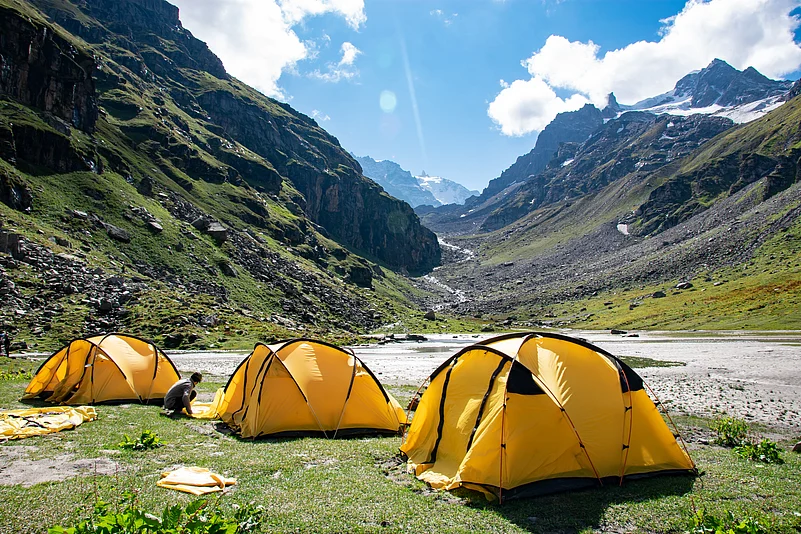 The Balu ka Ghera campsite