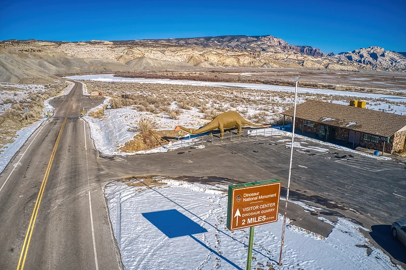 Dinosaur National Monument in Colorado and Utah