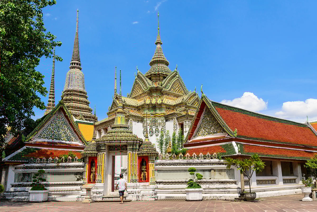 A view of Wat Pho, Thailand