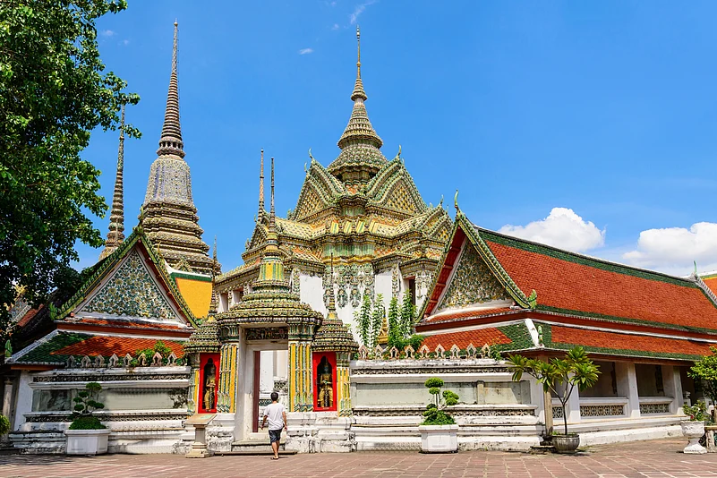 A view of Wat Pho, Thailand