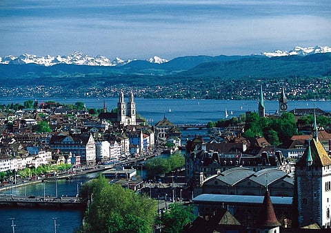 View of Zurich 