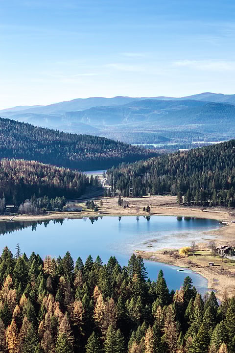 A pretty afternoon in Whitefish, Montana