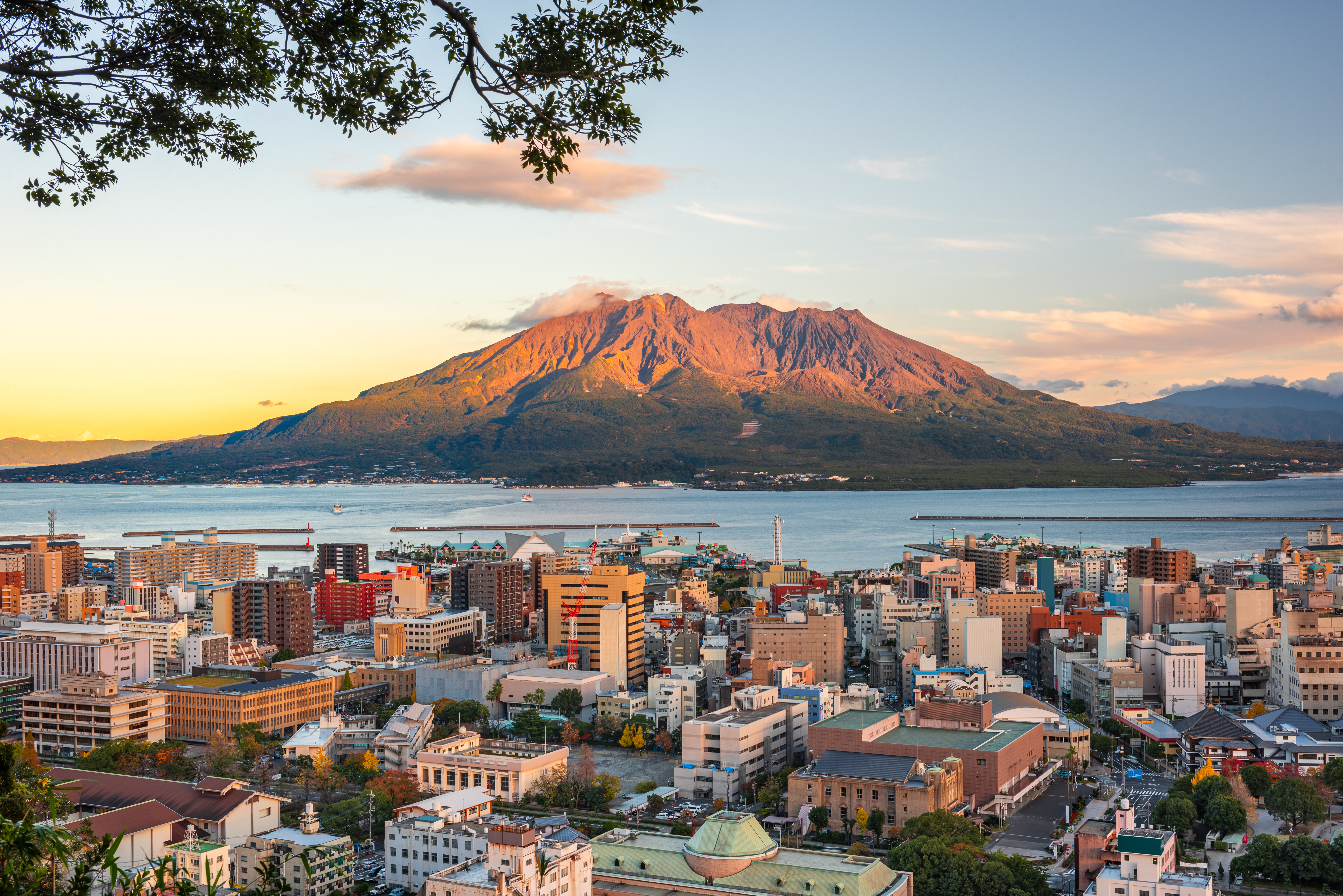 Sakurajima is an active volcano in Kagoshima Prefecture, which has a distinct food culture