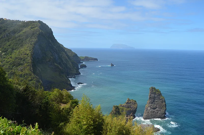 A view from Flores island