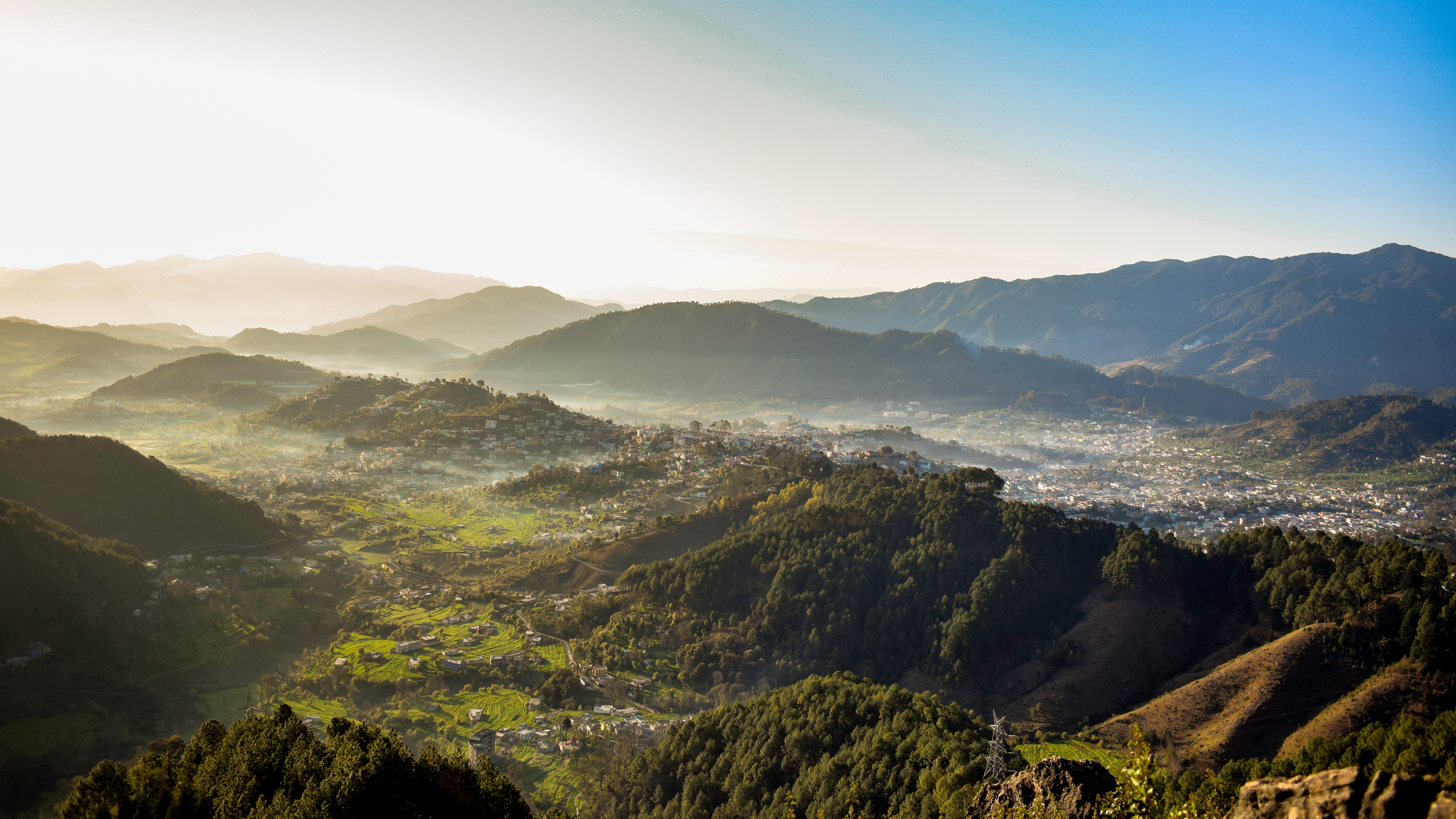 The view from Chandak Hills