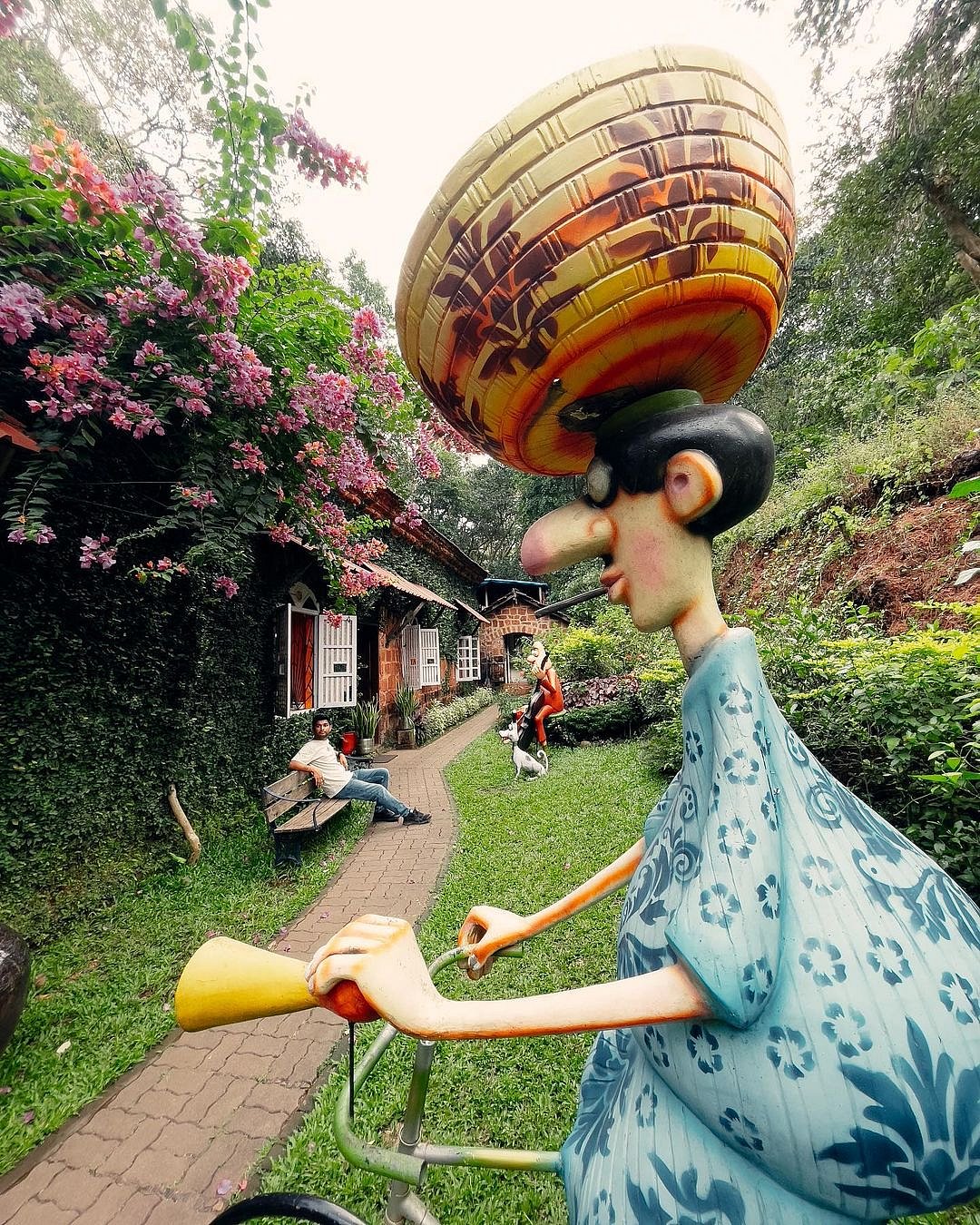 At the Mario Miranda Museum