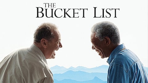 The Bucket List is a film about two septuagenarians