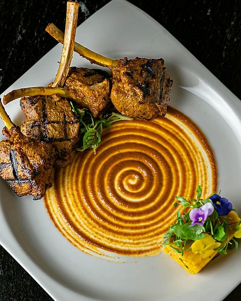 The Karma Modern Indian's chef tasting menu is a six- to nine-course culinary voyage through the Indian subcontinent