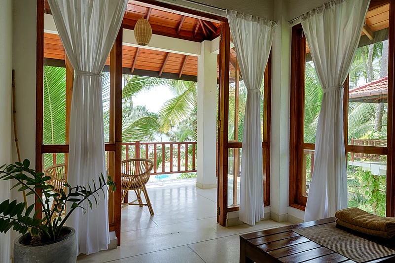 Increase natural light sources and add indoor plants to make your home more in tune with the living world
