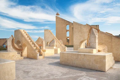 Skreidzeleu/Shutterstock : The Jantar Mantar of Jaipur is a UNESCO World Heritage Site