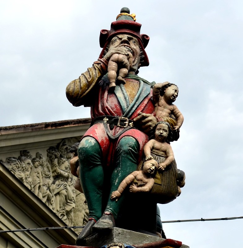 Statue of the Child Eater of Bern