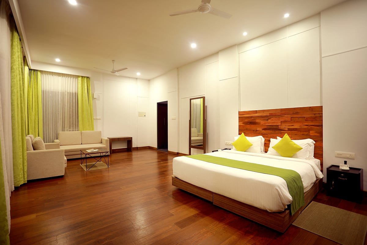 Deluxe room with jacuzzi at Wayanad Wild