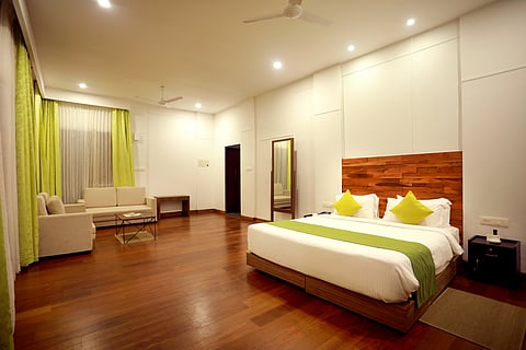 Deluxe room with jacuzzi at Wayanad Wild