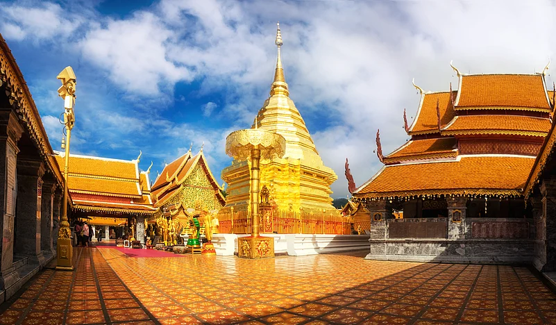 Wat Phra That Doi Suthep, the most famous temple in Chiang Mai