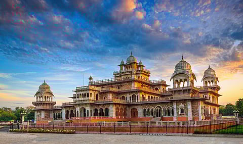 Albert Hall Museum located in Jaipur, Rajasthan