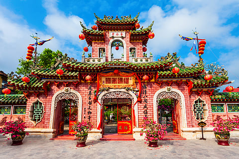 The Fujian Assembly Hall, also known as Hoi Quan Phuoc Kien, is a temple