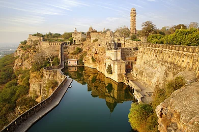 Shutterstock : Chittorgarh Fort is one of the largest living forts in India