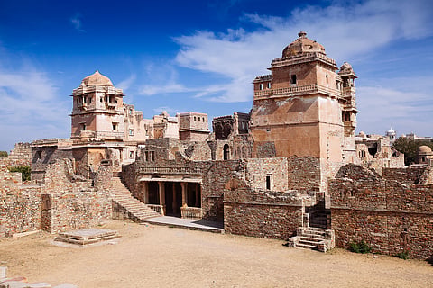 Maharana Kumbh Palace (Mahal) at Chittorgarh Fort, Chittorgarh