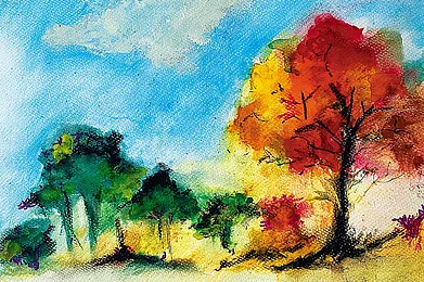 Illustration by author : A hint of spring