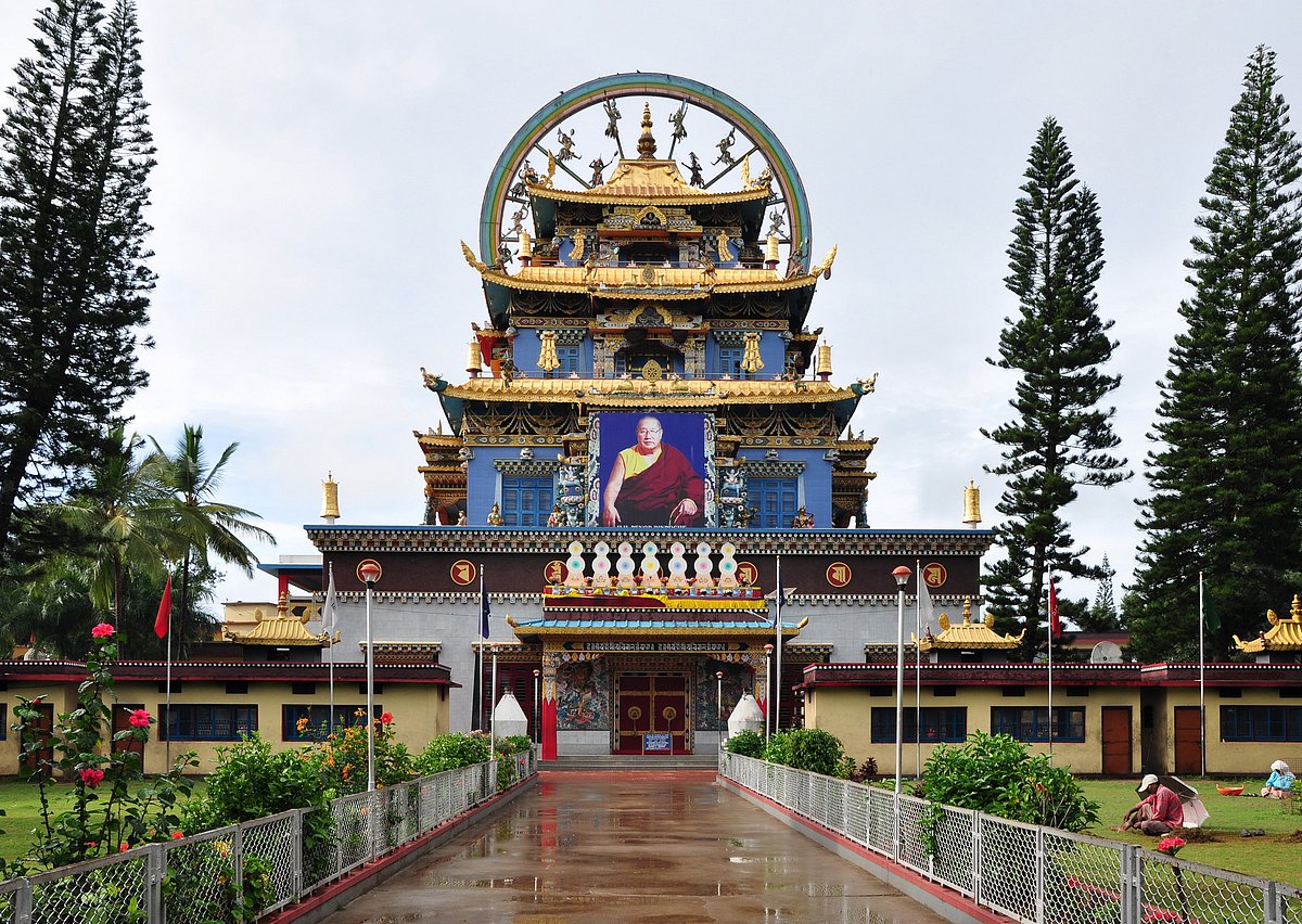 The Namdroling Monastery in Kodagu