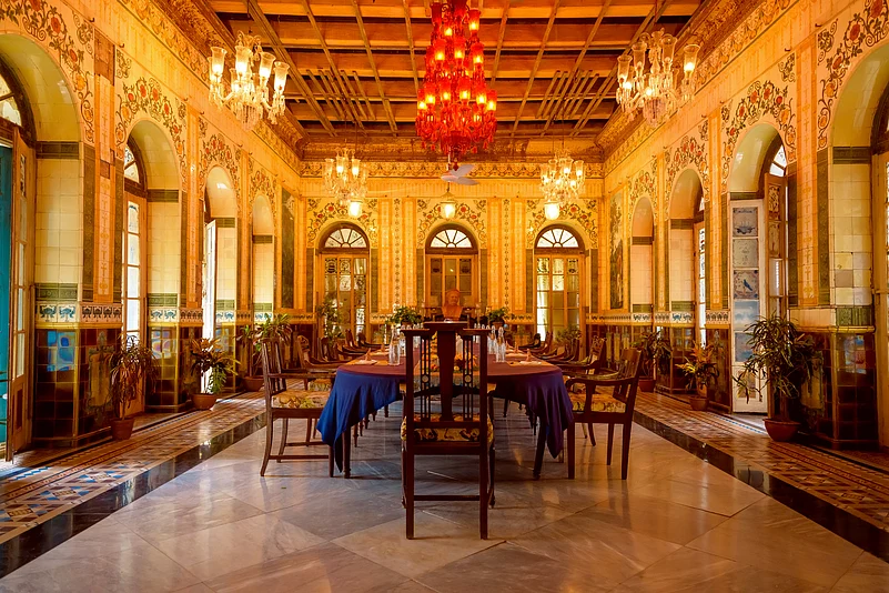 Bari Kothi boasts five dining areas