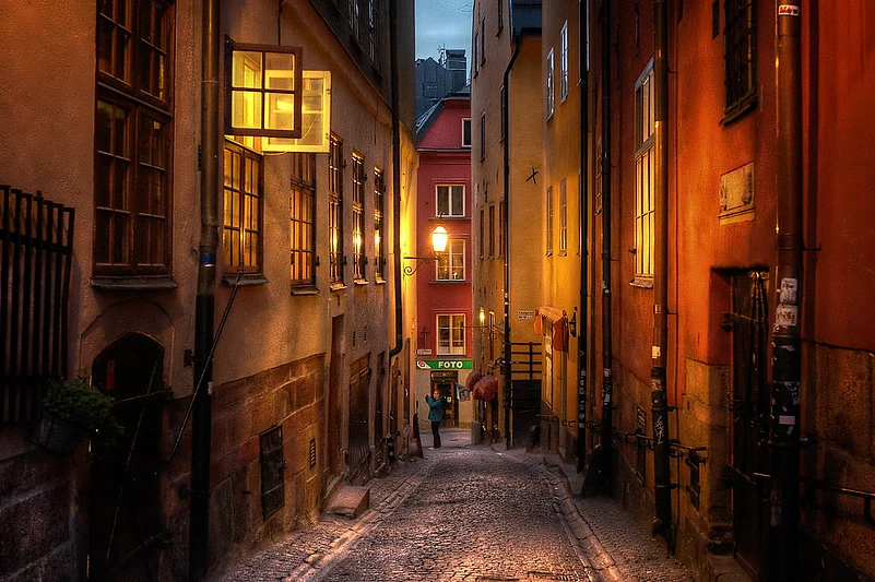 The streets of Gamla Stan